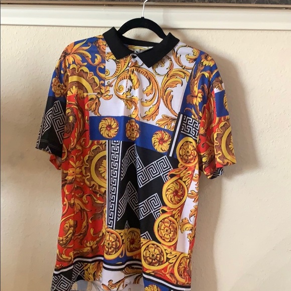 ASOS Printed Collard Shirt - Picture 1 of 2